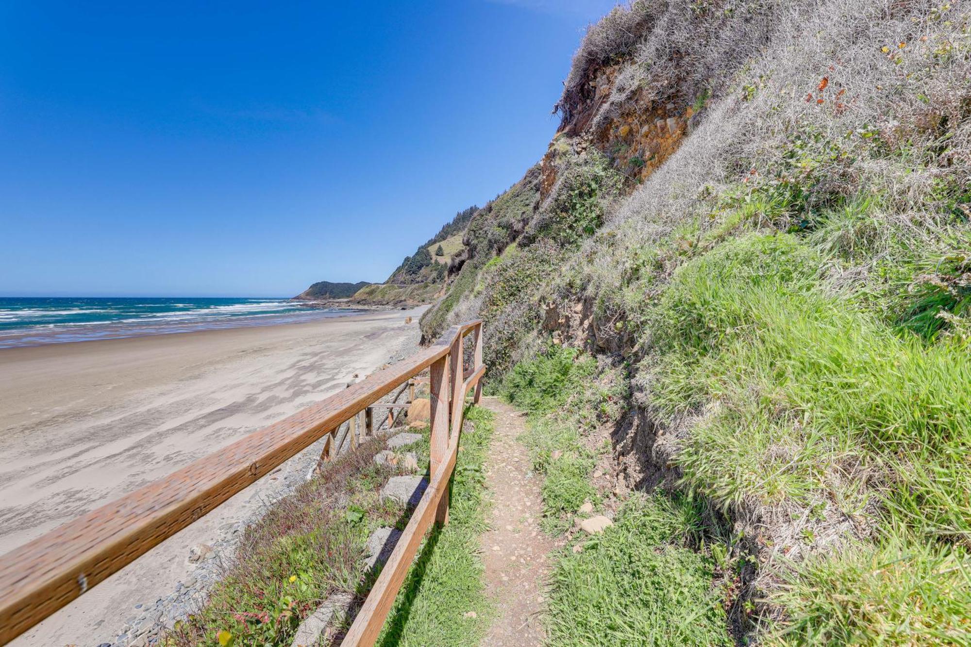Epic Yachats Escape Oregon Coastline Beach, Views Екстериор снимка